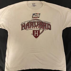 Vintage Harvard Crimson NCAA Final Four T-Shirt